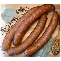 Kiełbasa Podlaska, Pieprzowa, Wieprzowa Tradycyjnie Wędzona 600g