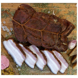 Boczek Staropolski Tradycyjnie Wędzony (podsuszany) 600g